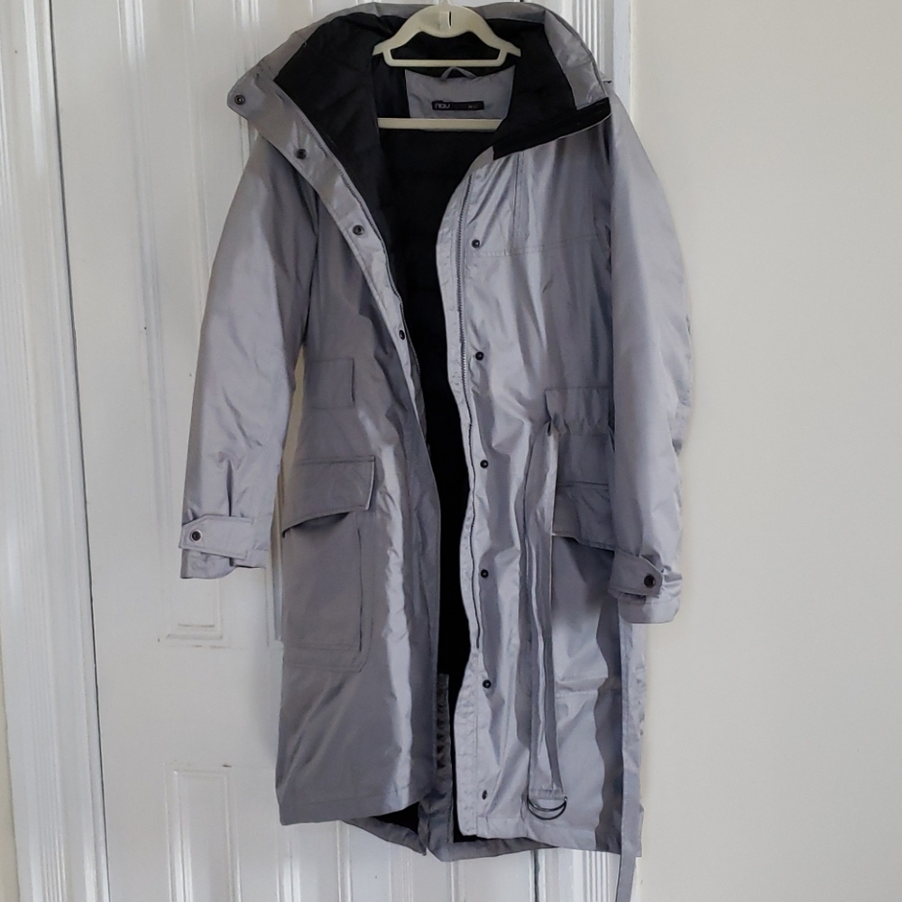 Nau down full length coat